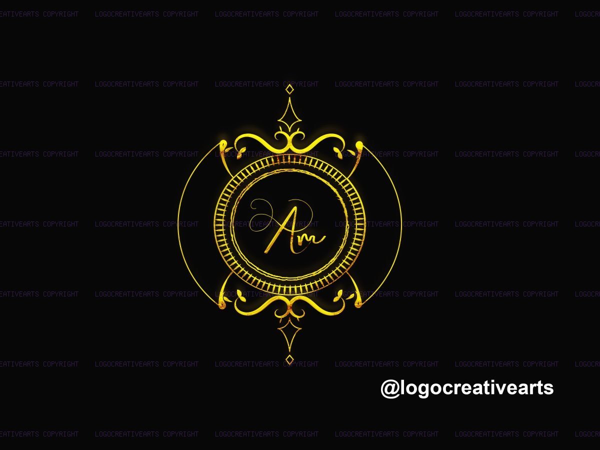 AM Premium Monogram Logo